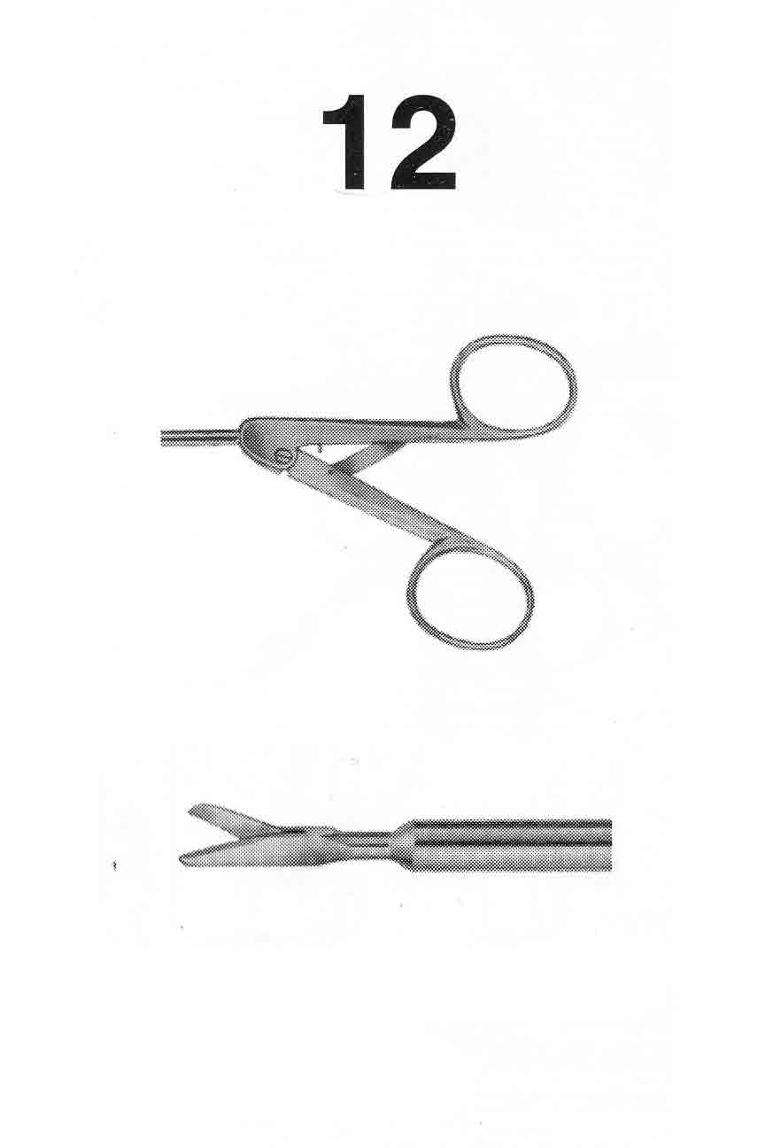 MİKRO DİSEKSİYON MAKAS ÇAP  5MM